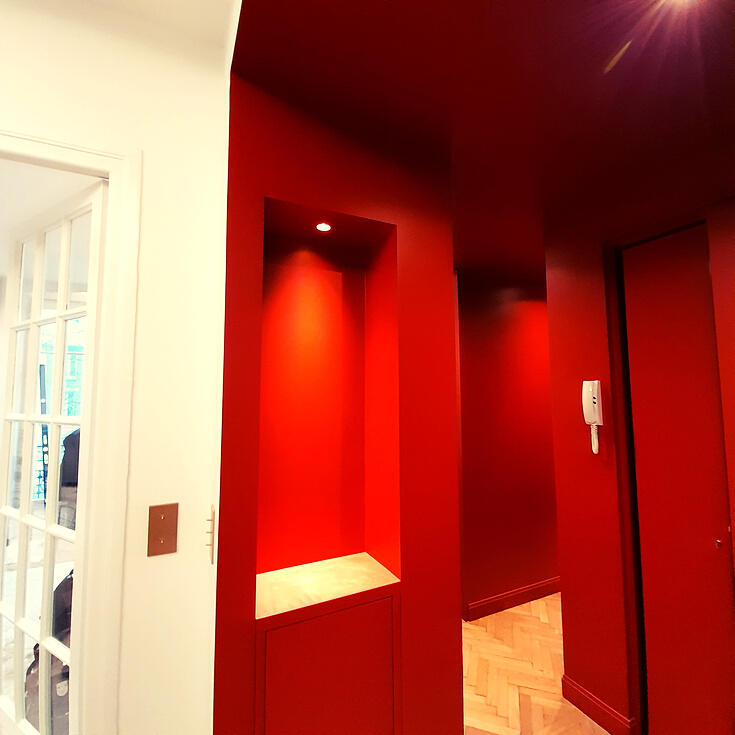 Les volumes d’un appartement de standing — vue 2
